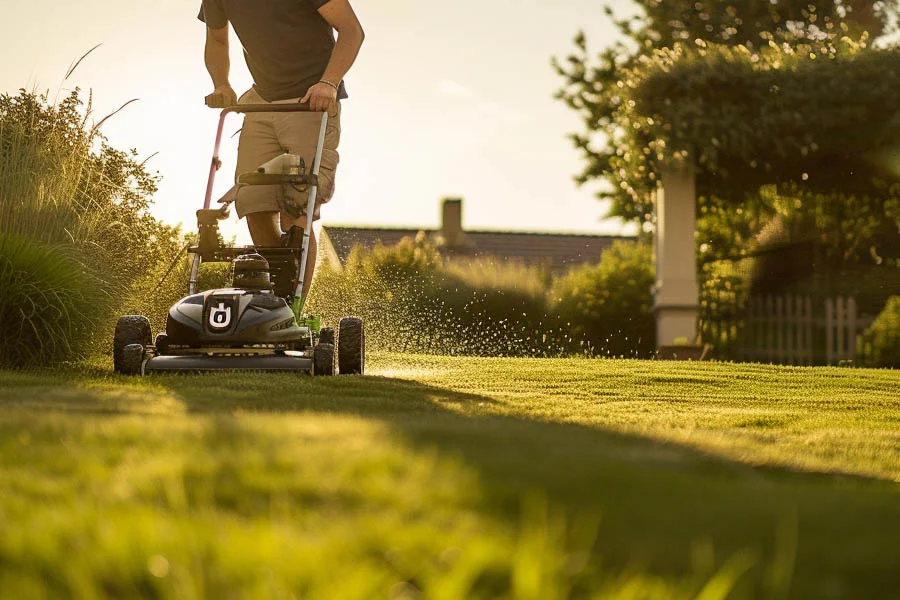 battery lawn tractor